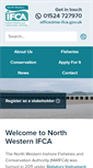 Mobile Screenshot of nw-ifca.gov.uk